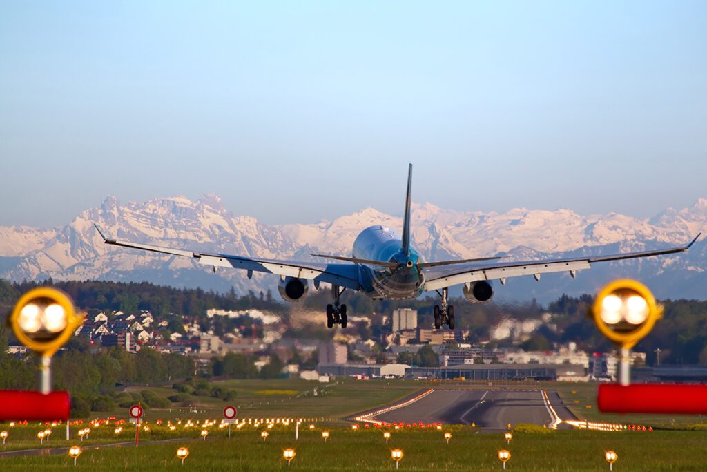 Anreise via Flughafen Zurich, Hotel Allegra Lodge, Zurich Airport, achesa Group