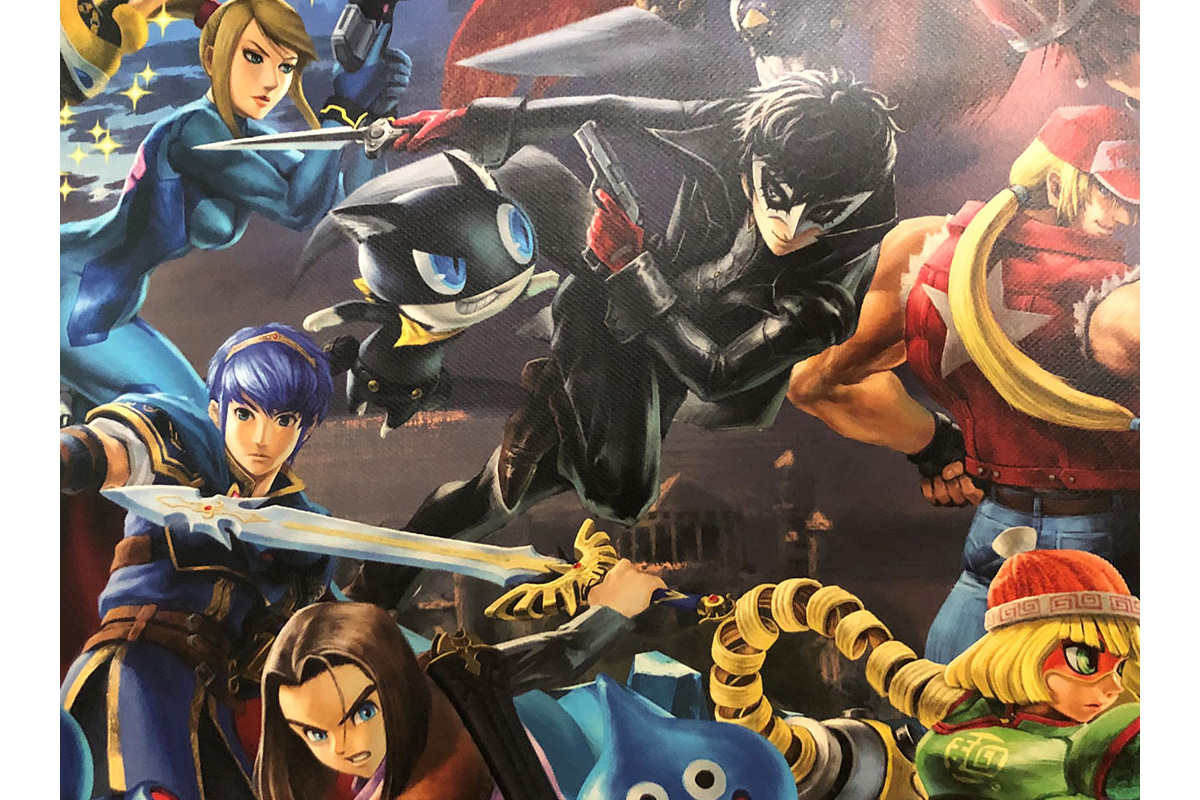 Bild verschiedener Spielhelden in der Game Lounge im Hotel Allegra Lodge.